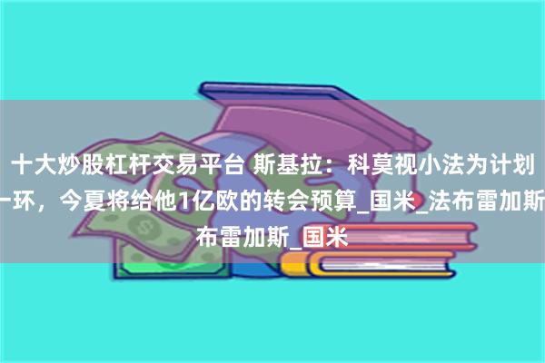 十大炒股杠杆交易平台 斯基拉：科莫视小法为计划关键一环，今夏将给他1亿欧的转会预算_国米_法布雷加斯_国米