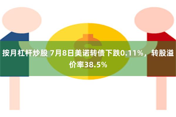 按月杠杆炒股 7月8日美诺转债下跌0.11%，转股溢价率38.5%