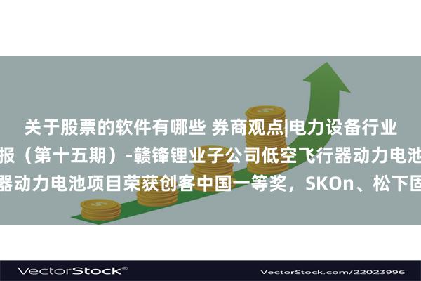 关于股票的软件有哪些 券商观点|电力设备行业周报：固态电池行业周报（第十五期）-赣锋锂业子公司低空飞行器动力电池项目荣获创客中国一等奖，SKOn、松下固态电池进展加速